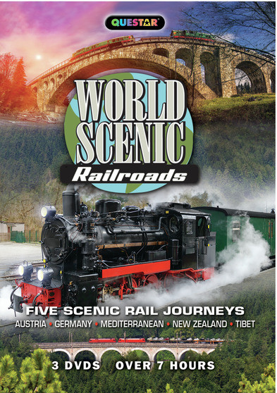 World Scenic Railroads 3 pk
