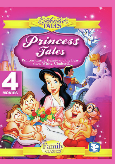 Princess Tales - Princess Castle, Beauty and the Beast, Snow White, and Cinderella