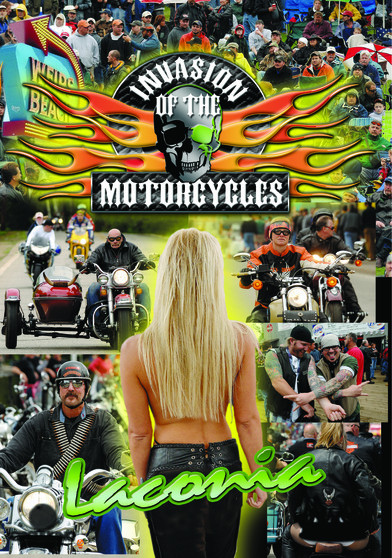 Invasion of the Motorcycles - LaConia Biker Rally