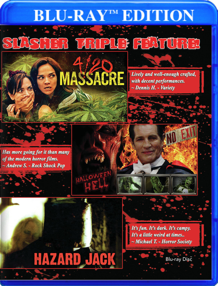 Slasher Triple Feature: 4/20 Massacre- Halloween Hell- Hazard Jack 
