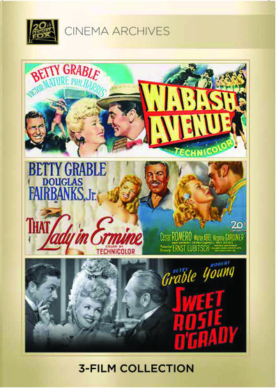 (Betty Grable Set) Wabash Avenue; That Lady In Ermine; Sweet Rosie O'Grady