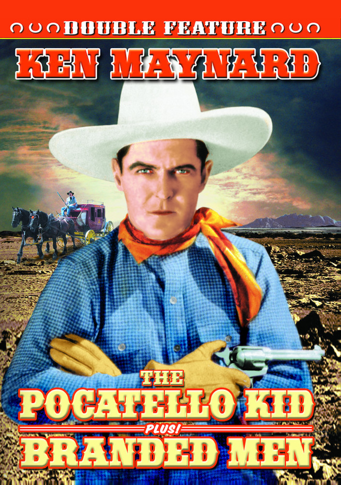 Ken Maynard Double Feature: Pocatello Kid (1937) / Branded Men (1931)