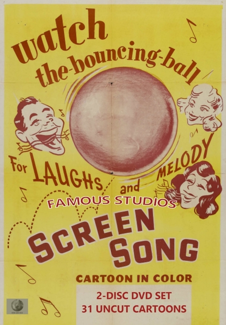 Famous Studios Screen Songs Classic Cartoon Collection 2-Disc DVD Set