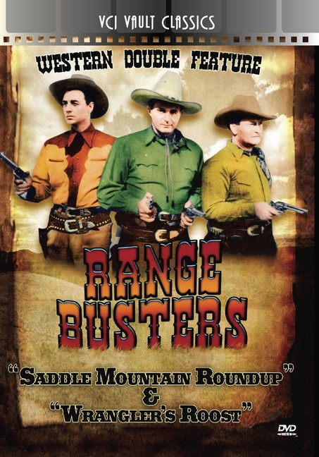 Range Busters Western Double Feature Vol 1 (wrangler's Roost & Saddle Mountain Roundup)