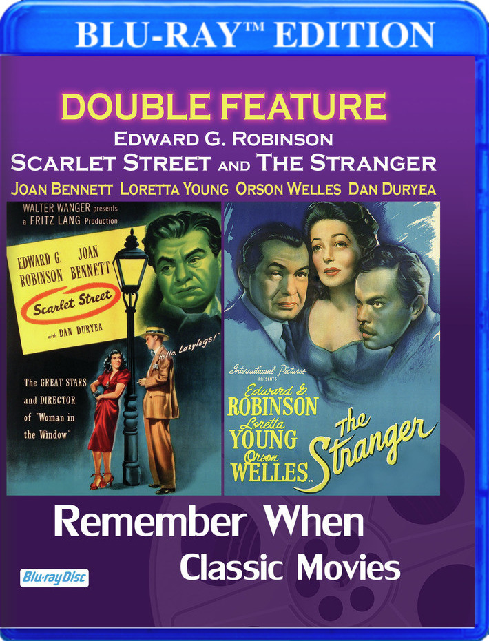 Double Feature - Edward G. Robinson in Scarlet Street & The Stranger 