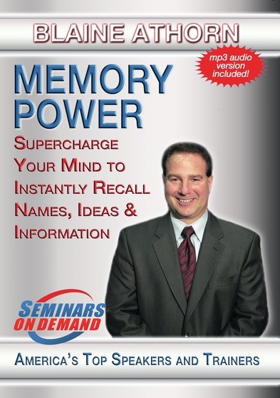 Memory Power - Supercharge Your Mind to Instantly Recall Names, Ideas and Information