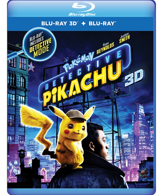 Pokemon Detective Pikachu [3D Blu Ray + Blu Ray]