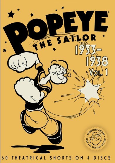 Popeye The Sailor: 1933-1938 Vol. 1