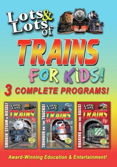 Lots & Lots of Trains For Kids